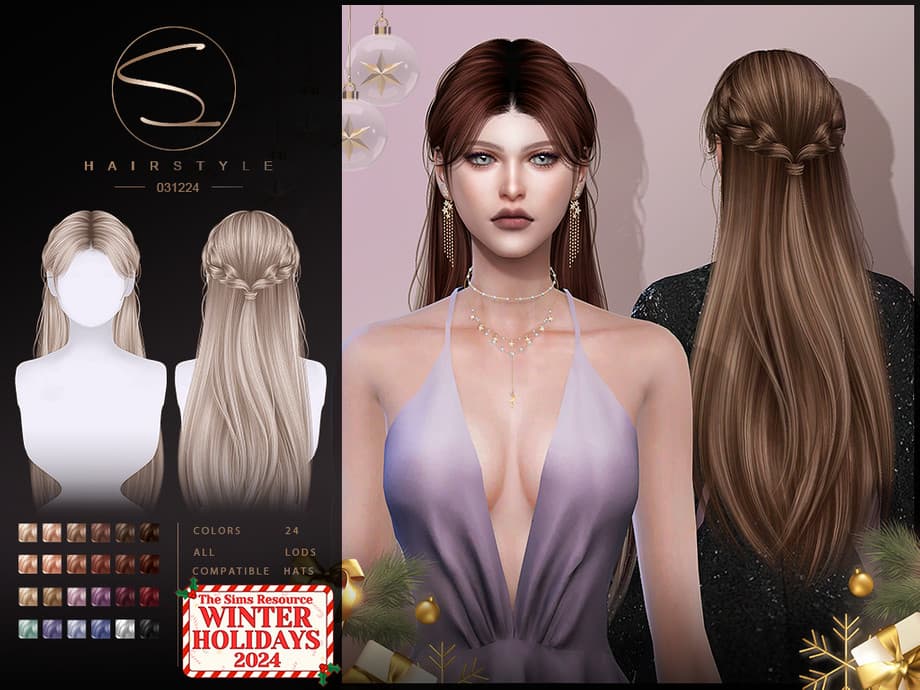 Прическа Long hair №031224